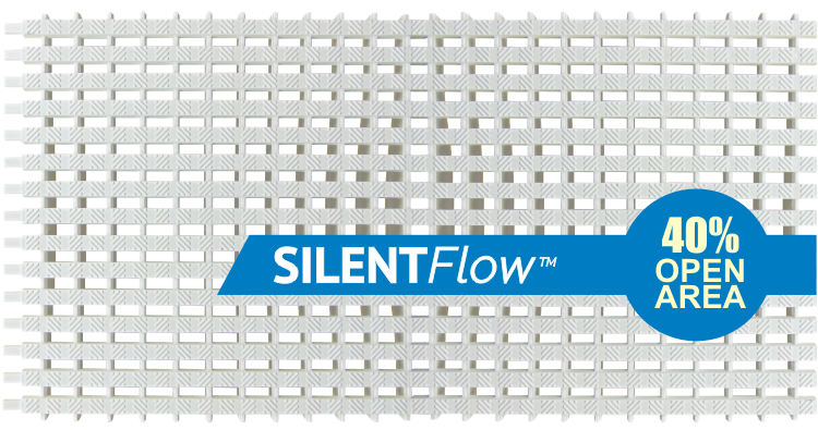 SILENTFlow™ commercial pool parallel grating system